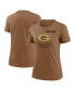 Фото #1 товара Women's Brown Green Bay Packers 2023 Salute to Service Legend Performance T-shirt