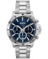 Men's Chronograph Troper Stainless Steel Bracelet Watch 45mm