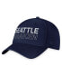 Фото #3 товара Men's Deep Sea Blue Seattle Kraken Authentic Pro Road Flex Hat