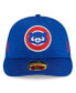 Фото #2 товара Men's Royal Chicago Cubs 2024 Clubhouse Low Profile 59FIFTY Fitted Hat