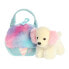 Фото #4 товара FANCY PALS Aurora Dog In A Cotton Candy Bag teddy