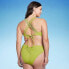 Women's Braided Strap Detail Monokini One Piece Swimsuit - Shade & Shore Olive