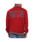 Фото #2 товара Куртка мужская Starter Красная Boston Red Sox Secret Weapon Сатиновая с застежкой кнопками