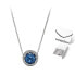 Фото #14 товара Pandora潘多拉 海洋之心 蓝色闪耀套装 项链 女款 银色 礼物 / Ожерелье Pandora ZT0139