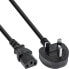 Фото #1 товара InLine 30pcs. Bulk-Pack power cable England male / 3pin IEC C13 male