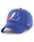 Фото #1 товара Men's Royal Montreal Expos Cooperstown Collection Franchise Fitted Hat