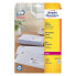 Avery Zweckform Avery L7636-25 - White - Rounded rectangle - Permanent - 45.7 x 21.2 mm - A4 - Paper