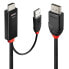 Фото #1 товара Lindy 41498 - 1 m - HDMI + USB Type-A - DisplayPort - Male - Male - Straight