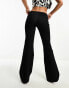 Фото #4 товара Monki flare trousers in black