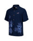 ფოტო #3 პროდუქტის Men's Royal Buffalo Bills Hibiscus Camp Button-Up Shirt