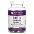 Фото #1 товара Biotin Gummies, Raspberry, 10,000 mcg, 60 Gummies (5,000 mcg per Gummy)