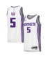 Фото #1 товара Men's De'Aaron Fox White Sacramento Kings Swingman jersey Player Jersey - Association Edition