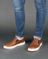 Фото #13 товара Men's Conley Slip-On Leather Sneakers