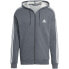 Фото #1 товара adidas Essentials Fleece 3-Stripes Full-Zip M Sweatshirt IJ6480