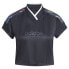 ფოტო #1 პროდუქტის ADIDAS Tiro Q2 Cropped short sleeve v neck T-shirt