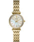 Women's Carlie Mini Gold-Tone Stainless Steel Bracelet Watch 28mm