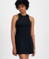 ფოტო #4 პროდუქტის Women's Crewneck Sleeveless Fit & Flare Dress