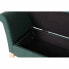 Банкетка DKD Home Decor 8424001795512 Натуральный Деревянный полиэстер Зеленый (130 x 44 x 69 cm)