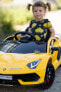 Фото #32 товара Toyz Samochód auto na akumulator Caretero Toyz Lamborghini Aventador SVJ akumulatorowiec + pilot zdalnego sterowania - żółty