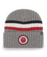 Фото #2 товара Men's Charcoal Washington Capitals Highline Cuffed Knit Hat