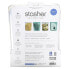 Фото #2 товара Reusable Silicone Food Bag, Half Gallon, Clear, 64.2 fl oz (1.92 l)