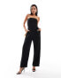 Фото #1 товара JDY bandeau jumpsuit in black