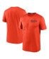 Фото #1 товара Men's Baltimore Orioles Authentic Collection Early Work Tri-Blend Performance T-Shirt