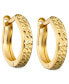 ფოტო #1 პროდუქტის 10k Gold Hoop Earrings