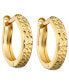 Фото #1 товара 10k Gold Hoop Earrings