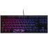 Ducky One 2 TKL PBT Gaming Tastatur, MX-Red, RGB LED - schwarz