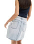 Фото #5 товара Vero Moda denim mini skort in light blue