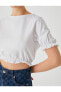 2yal18030uk Kadın T-shirt Kırık Beyaz