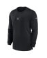 Фото #2 товара Men's Black Las Vegas Raiders 2023 Sideline Performance Long Sleeve T-shirt