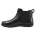 Фото #4 товара Softwalk Highland S2053-001 Womens Black Narrow Leather Chelsea Boots