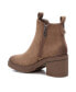 Women's Suede Ankle Booties By XTI