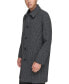 Фото #3 товара Men's Rennel Houndstooth Single-Breasted Topcoat