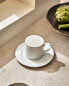 Фото #1 товара Rimmed bone china teacup and saucer