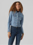 Dámská džínová bunda VMLUNA 10279492 Light Blue Denim