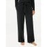 Фото #1 товара Joyspun Hacci Pajama Pants Women Medium 8-10 Heather Knitted Polyester Wide Leg