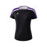 ERIMA Liga 2.0 short sleeve T-shirt Black / Dark Violet / White, 34 - фото #2