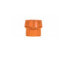 Фото #1 товара Молоток ручной Orange Transparent Wiha 26616, 57 г, 4 см