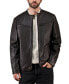 ფოტო #5 პროდუქტის Men's Café Racer Nappa Leather Jacket