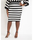 Фото #2 товара Свитер крючком ELOQUII plus Size Midi Skirt