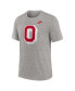 Фото #3 товара Men's Ohio State Buckeyes Blitz Evergreen Legacy Primary Tri-Blend T-Shirt