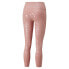 Фото #4 товара Puma Forever Luxe Ellavate Graphic High Waist 78 Leggings Womens Pink Athletic C