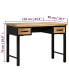 Writing Table 43.3"x19.6"x29.9" Solid Mango Wood