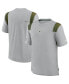 Фото #1 товара Men's Gray Green Bay Packers Sideline Player Uv Performance T-shirt