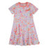 Фото #1 товара Платье детское LEVI´S ® KIDS Knit Skater с короткими рукавами и коротким подолом "Цветущие цветы"