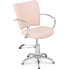 Фото #2 товара Krzesło fotel fryzjerski kosmetyczny obrotowy Chester Powder Pink różowy