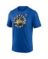 Фото #3 товара Men's Heathered Royal Los Angeles Rams Sporting Chance T-shirt